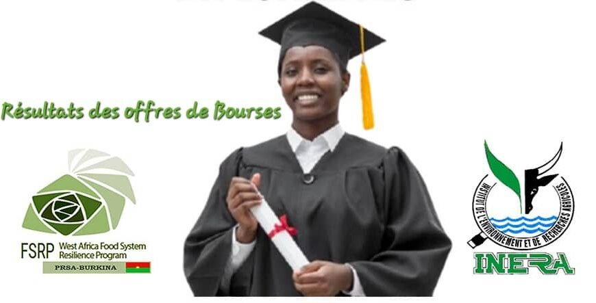 RÉSULTATS DE L’APPEL A CANDIDATURES BOURSES DE FORMATIONS DIPLÔMANTES/PRSA-BF