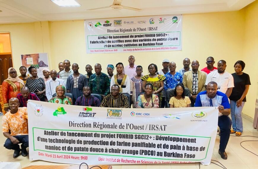 Agro-alimentaire au Burkina Faso : En avant pour une meilleure valorisation de la PDCO et du Manioc
